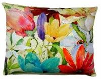 18" x 23" Tropical Blooms 2 Pillow