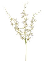 39" Faux Cream Artificial Dendrobium Spray