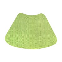 11" x 18" Green Wedge Trace Basketweave Placemat