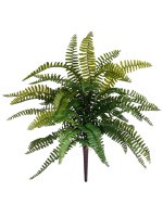 19" Green Artificial Boston Fern