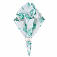 20" Sq Seafoam Cora Cloth Napkin