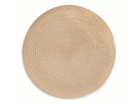 15" Round Woven Sand Placemat