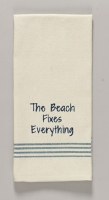 28" The Beach Fixes Dishtowel