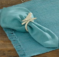 20" Square Turquoise Casual Cloth Napkin