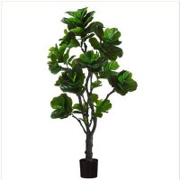 72" Green Artificial Fiddle Leaf Tree