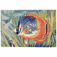 2 ft. x 3 ft. Ocean Tropical Fish Rug