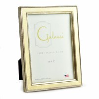 3" x 5" Cream and Silver Galassi Photo Frame