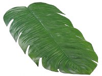 16" x 30" Green Monstera Leaf Table Runner