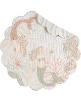 17" Round Mermaid Placemat