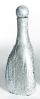 15" Shimmering Dawn Glass Bottle with Stopper