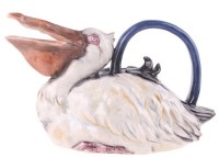7" Ceramic Pelican Teapot