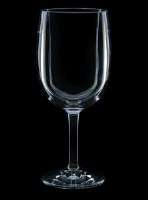 8" Clear Acrylic 13 fl oz. Classic Wine Glass