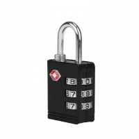 2" Black TSA Approved Luggage Lock