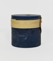 4" x 4" English Blue Unscented Pillar Candle