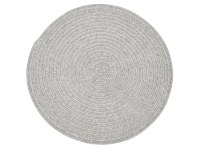 15" Round Champagne Urban Woven Placemat