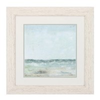 20" Square Cape Cod Shore 2 Framed Print Under Glass