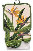 26" x 16" Bird of Paradise Kitchen Set 26" x 16" Bird of Paradise Kitchen Set