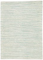 5' x 8' Off White With Light Green Himalaya Rug