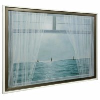 36" x 52" Morning View Textured Framed Print