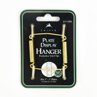 5" Mini Gold Metal Wire Plate Hanger