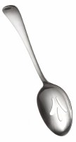 9" Bergen Stainless Steel Slotted Serving Spoon