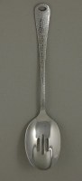 13" Lafayette Stainless Steel Slotted Serving Spoon