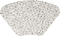 13" x 19" White Wedge Fishnet Placemat
