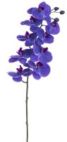 36" Faux Purple Phalaenopsis Spray