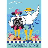 18" x 13" Mini Snowbirds Rock Flag