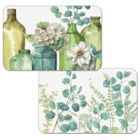 11" x 17" Reversible Bottles and Greenery Placemat