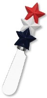 5" Red, White and Blue Stars Spreader