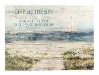 18" x 24" Wood Give Me Sun Sanibel Wall Plaque