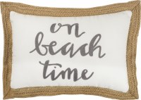 10" x 15" On Beach Time Pillow