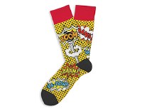 M/L Yellow Comicon Socks