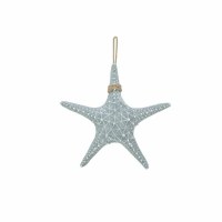 14" Blue Starfish with Rope Hanger