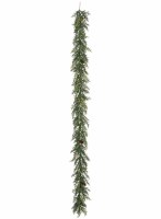 6' Faux Green Arborvitae Garland