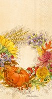 8.5" Beautiful Harvest Guest Towel  Fall and Thanksgiving