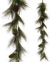 60" Faux Needle Pine Garland