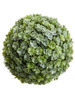 5.5" Faux Green Sedum Orb