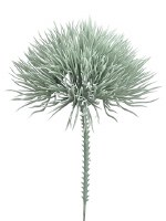 6" Faux Frosted Green Moss Pick