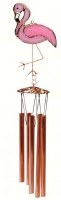 9" Pink Flamingo Wind Chime