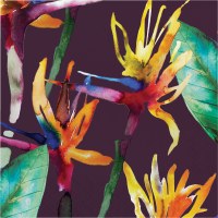 6.5" Tropical Foliage Luncheon Napkin