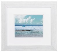 17" x 19" Big Beach Waves Framed Print Under Glass