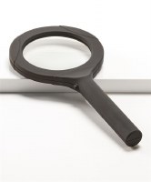 9" LED Black Magnifier