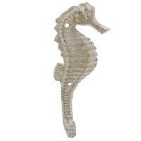 7" Beige Seahorse Hook