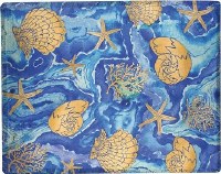 50" x 60 " Agate Shell Throw