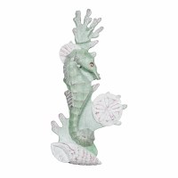 24" Right Seafoam Green Seahorse Reef Wall Plaque