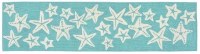 2 ft. x 5 ft. Aqua Starfish Rug