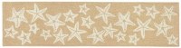2 ft. x 5 ft. Neutral Starfish Rug