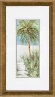 32"  x 19" Beachwalk 2 Framed Print